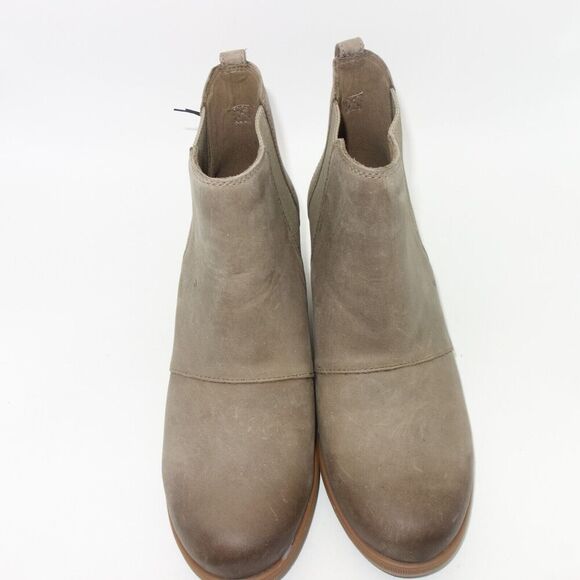 NEW Sorel Joan of Artic Chelsea Wedge II Boots Shoes Khaki Brown Women's 10 - Picture 6 of 8